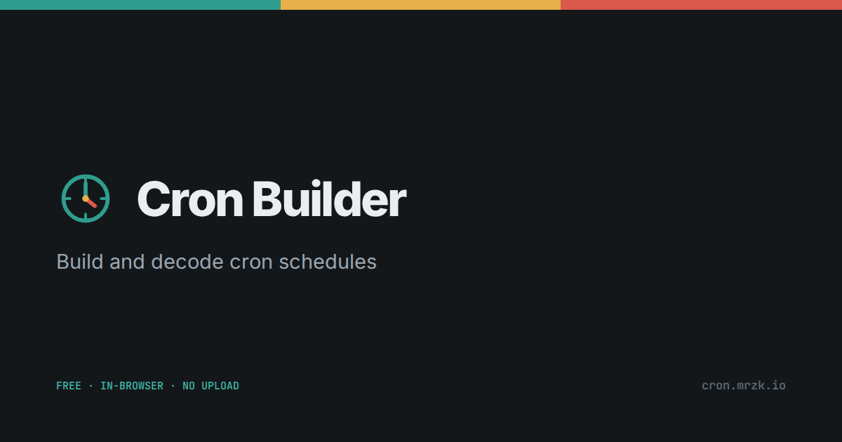 Cron Builder